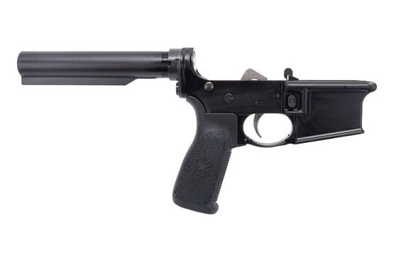 BCM4 complete lower receiver, black.